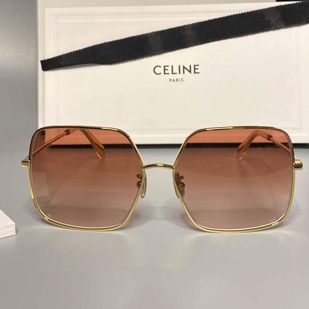CELINE metal frame sunglasses - Picture 6 of 12